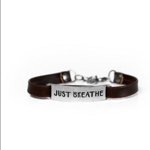 Just Breath leather bracelet